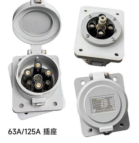 船用低壓岸電63A/125A插座